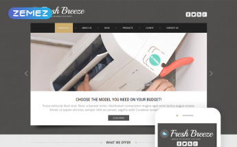 Air Conditioning Joomla Template