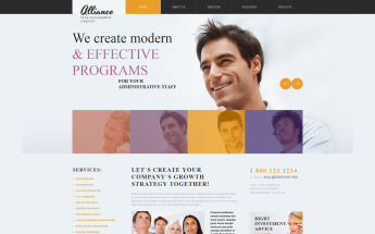 Management Company Moto CMS HTML Template