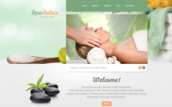 Spa salon WordPress Theme