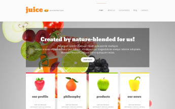 Healthy Eating Joomla Template