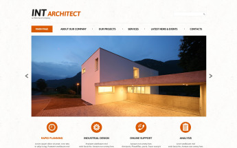 Plantilla Joomla "Architectural Agency" #48260
