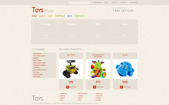 Tema WooCommerce "Safe Toys" #48298