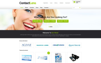 Optometrist's Responsive WooCommerce Theme