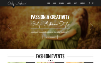 Fashion Blog Responsive Joomla Template