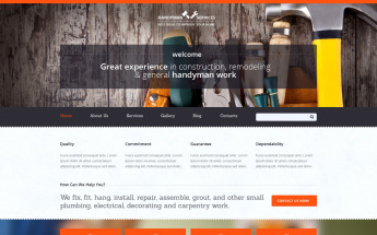 Home Repairs Responsive Joomla Template