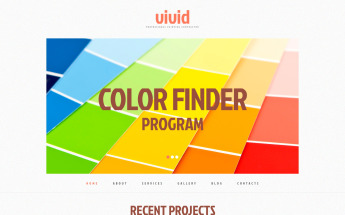 Tema De WordPress Responsive para Sitio de Empresas de pintura #48596