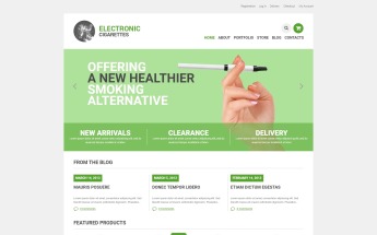 Tobacco Responsive WooCommerce Theme