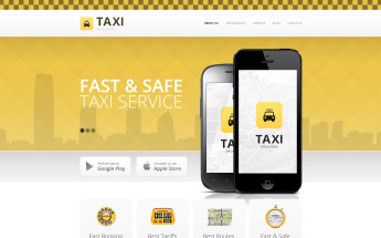 Drupal Vorlage für Taxi #48614