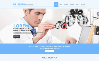 Optometrist's Responsive WordPress Theme