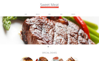 Drupal Vorlage für Steakhaus #48912