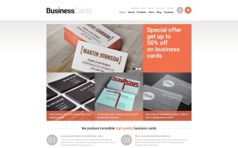 Modello WooCommerce Responsive #49067 per Un Sito di Cartoleria