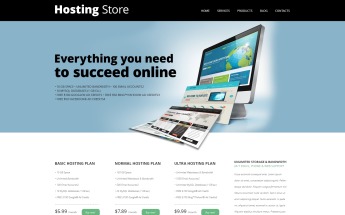 Hosting Store Joomla Template