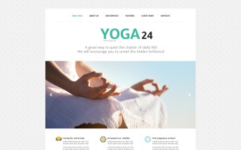 Yoga Studio Joomla Template