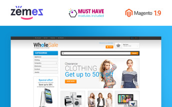 Magento тема магазин электроники №49368