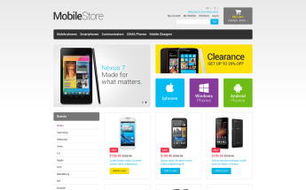 Tema Magento Responsive para Sitio de Tienda de Móviles #49369