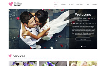 Wedding Planner Drupal Template