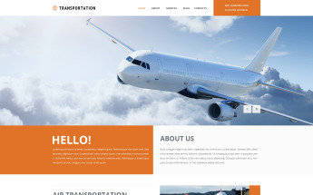 Responsywny szablon Joomla Freight Shipping Group #49661
