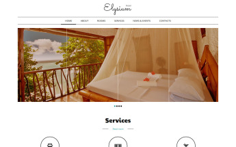 Responsivt Hotels Motels Joomla-mall #50684