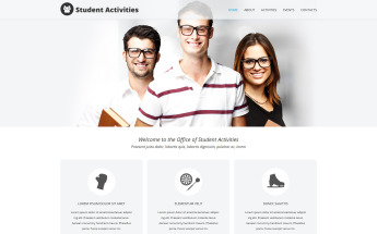 Joomla Vorlage namens "Campus Fun Board" #50795