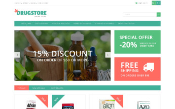 Responsivt Medicine and Health PrestaShop-tema #50725