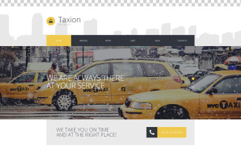 WordPress Theme namens "Fast and Furious Cabs" #50723