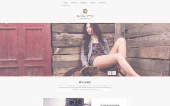Luxusní Moto CMS HTML šablona na téma Módní blog #51066