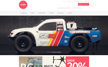 Responzivní Magento motiv "RemoteControlled Toys" #51121
