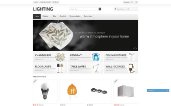 Reszponzív Lighting Shopify sablon 51198