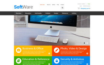 VirtueMart šablona "Highend Office Software" #51117