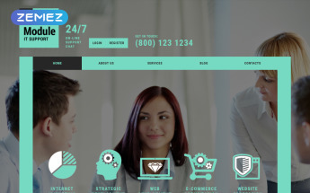IT Company Joomla Template