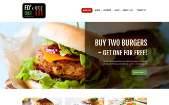 Joomla Vorlage namens "Sports Bar" #51384