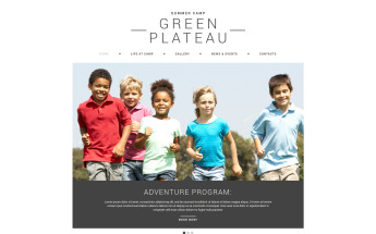 Summer Camp Joomla Template