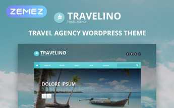 Tema De WordPress Responsive para Sitio de Agencias de viajes #51349