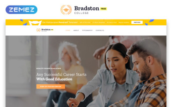 Free Education Website Template Website Template