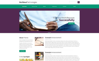 Free Drupal Open Framework Theme Drupal Template