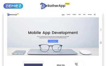 Free HTML5 Single Page Theme Website Template