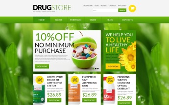 Tema WooCommerce "Farmacia" #51697