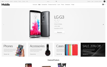 Mobile Phones ZenCart Template
