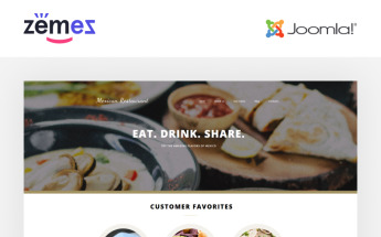 Responsywny szablon Joomla Restauracja meksykańska #51744