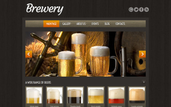 "Craft Beer" thème WordPress adaptatif #51974