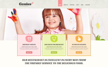 Kids Center Responsive Joomla Template