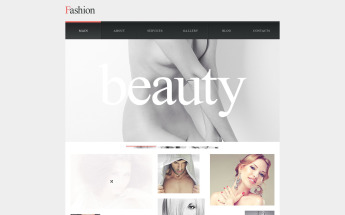 Model Portfolio Muse Template