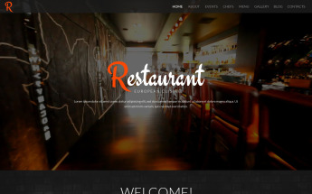 Responsive Restaurant Wordpress #52083