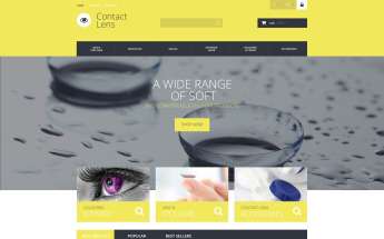 Contact Lens Technology Tema PrestaShop №52151