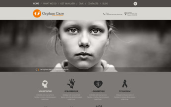 Responzivní WordPress motiv "Uniting Families" #52176