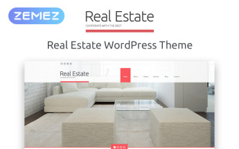 Tema De WordPress Responsive para Sitio de Agencias inmobiliarias #52174