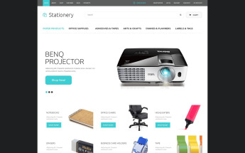 WooCommerce Theme namens "Bürobedarf" #52154