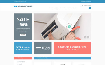 Air Conditioning VirtueMart Template