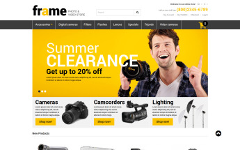 Responsive Fotoğrafçılık Magento #52327