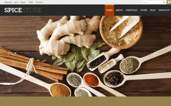 Responsywny motyw WooCommerce Sklep z przyprawami #52329